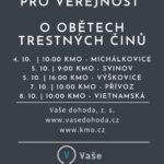 Beseda o pomoci obětem trestných činů